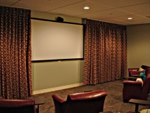 projection screen curtains