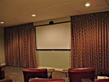 projection screen curtains